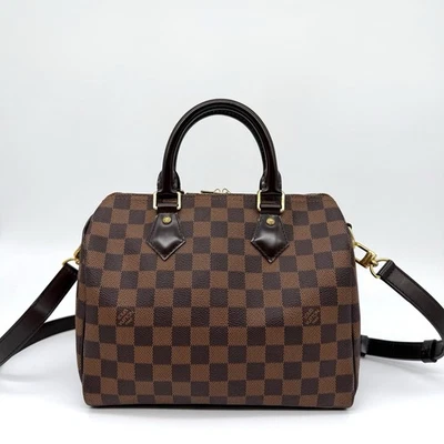 Louis Vuitton Speedy Bandouliere 25 Damier Ebene Bag - Image 1 of 4