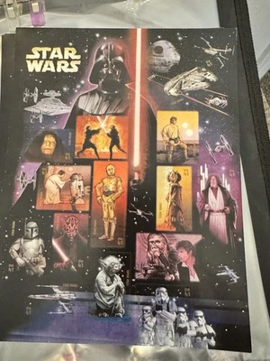 Star Wars Stamps: 2007, 41 cent, 15 stamps. - Image 1 of 4