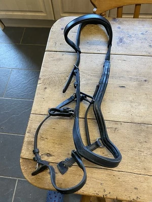 Rambo Micklem Competition  Bridle Black Leather Standard Horse Ex Con - Image 1 of 4