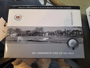 Cadillac 2002 Commemorative Ryder Cup Golfbälle 1 Dutzend Limited Edition 34th - Bild 1 von 4
