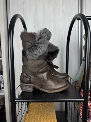 AllSaints Botas Mujer Piel de Oveja Avant Garde Talla 40” Foto 1 de 4