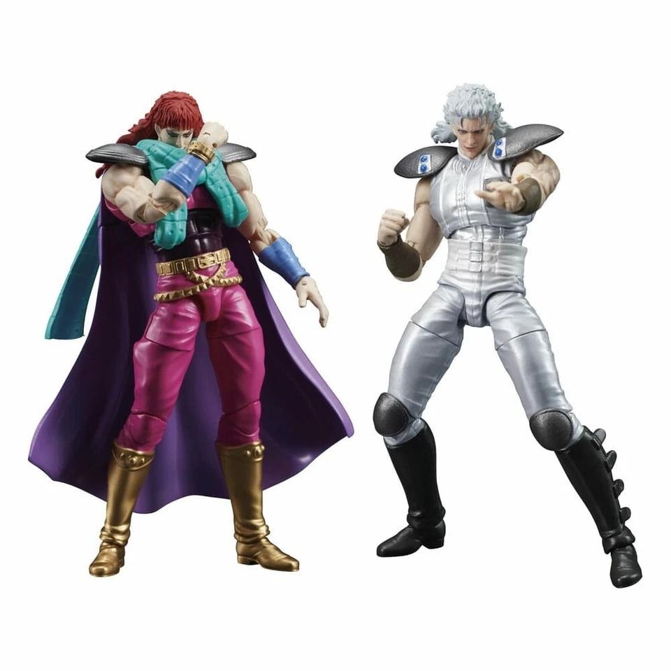 DIG DigAction Hokuto No Ken Yuda & Rei White Hair Version