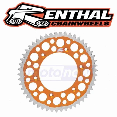 Renthal Twinring Heavy Duty Rear Sprocket for 1984-2003 KTM 250 MXC - Drive ob - Изображение 1 из 4