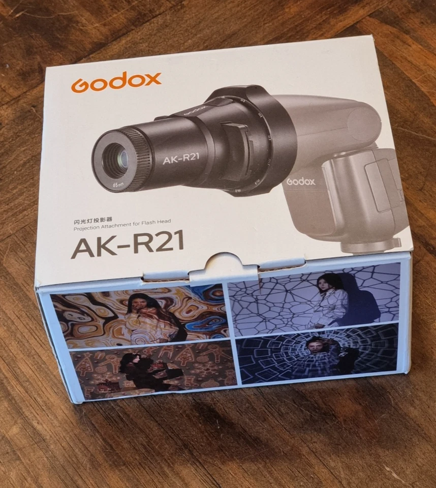 GODOX Projection Attachment KIT (AK-R21) | Video Light, Speedlight Hotshoe Flash - Image 1 of 4
