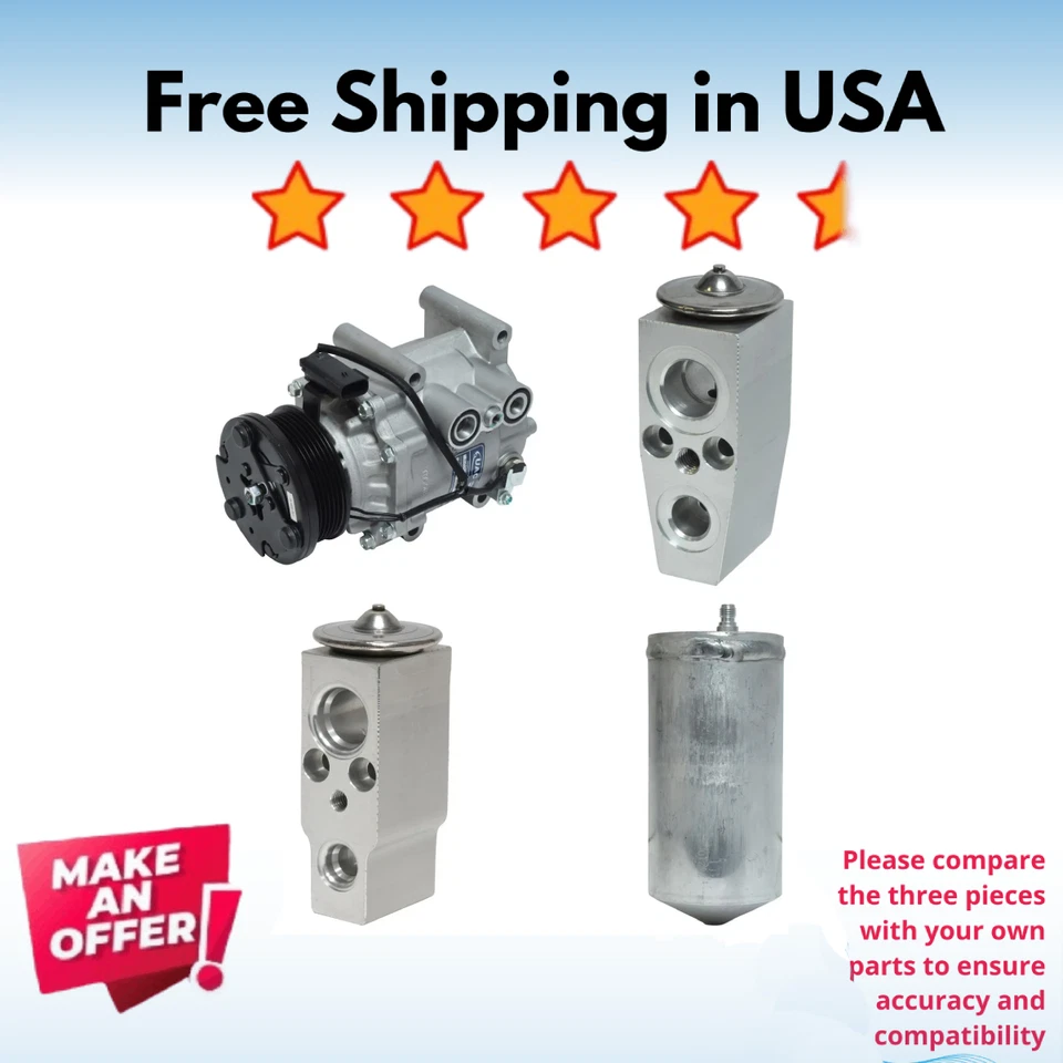 Kit Compressor A/C Fit Ford Escape 2009, Mercury Mariner 2009 - Image 1 of 1