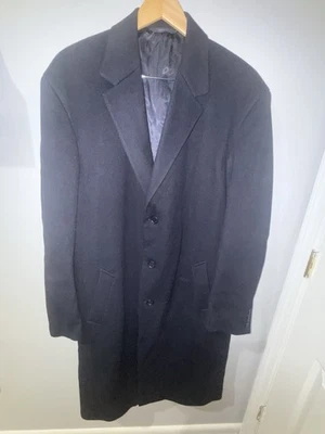 Brooks Brothers Brookstorm Loro Piana Storm System Wool Town Coat Sz 54L $898 - Image 1 of 4