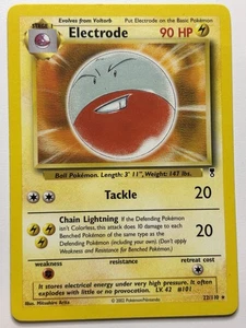Electrode 22/110 Rare Legendary Collection Pokémon Card - Picture 1 of 5