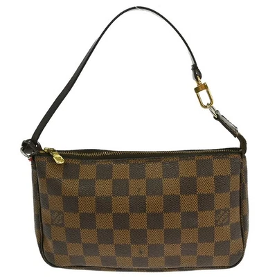 LOUIS VUITTON DAMIER POCHETTE ACCESSOIRES HANDBAG N51985 CA1057 YQ01605 - Image 1 of 4