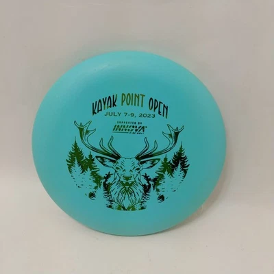 New Innova DX Aviar Putter | Off White 173G Deer Stamp Green Sparlky - Image 1 of 4