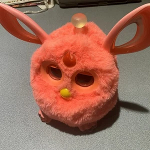 Juguete interactivo Furby Connect mascota melocotón coral rosa Hasbro 2016 probado funciona - Imagen 1 de 6