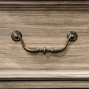 Bowery Hill 5 Drawers Farmhouse Solid Wood Chest in Rustic Natural - Picture 1 of 6