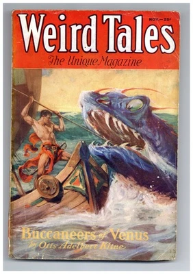 Weird Tales Pulp 1st Series Nov 1932 Vol. 20 #5 VG- 3.5 TRIMMED - Image 1 of 4
