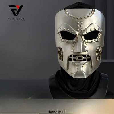 Marvel Masks Doctor Doom Animation Party Props Cosplay Resin New Gifts Halloween - Image 1 of 4