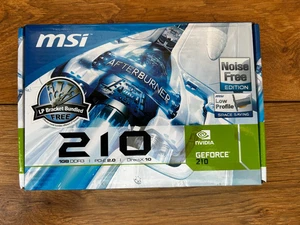 MSI Nvidia GeForce 210 Graphics Card in Good Condition - Picture 1 of 15