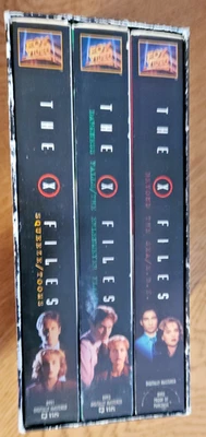 X-Files Season 1 (One) 1993 /1994 6 episodes VHS Box Set Squeeze, Tooms, E.B.E., - Image 1 of 3