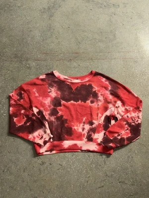 Steve Madden Tops | Steve Madden Tie Dye Cuello Redondo | Color: Rojo | Talla XL Foto 1 de 3