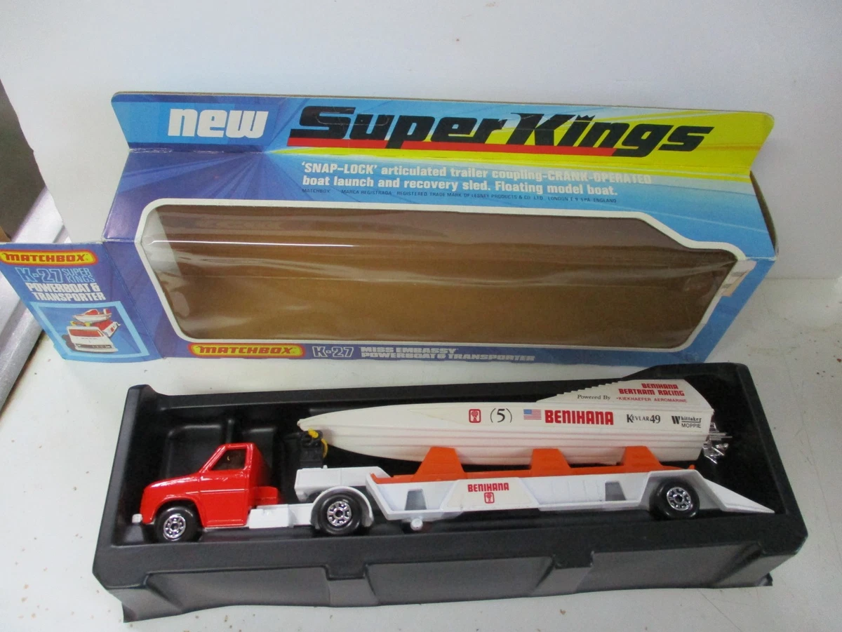Matchbox Superkings Vintage Manufacture Diecast Cars, Trucks
