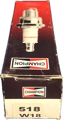 Champion W18 518 Spark Plug for Franklin for Lincoln for Packard for John Deere - Image 1 of 3