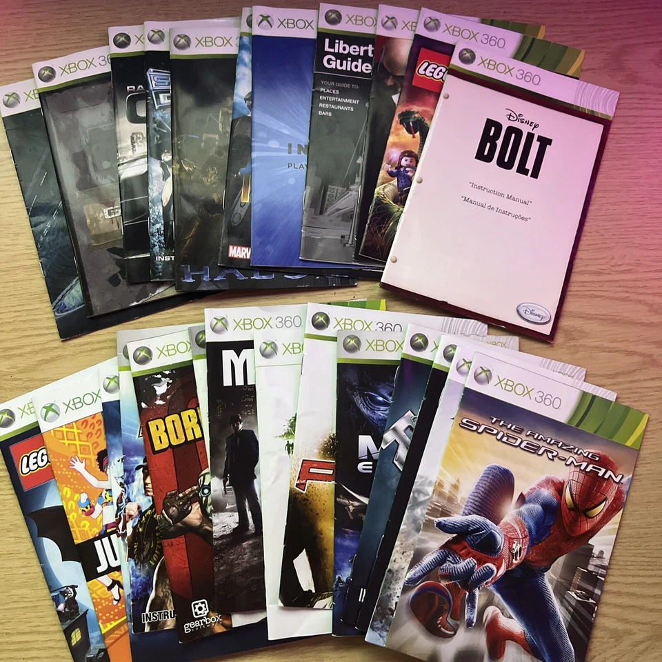 Xbox 360 Manuals / Instruction Booklets - Image 1 of 1