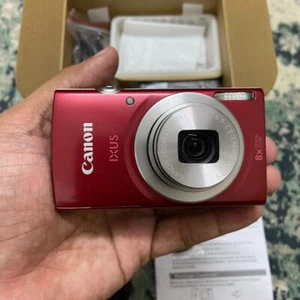 Canon IXUS 185 Digital Camera 20.0MP 8x Optical Zoom w/SD Card,Battery,Charger - Picture 1 of 7