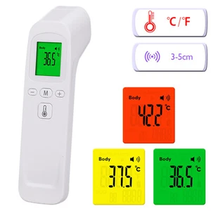 Digital Handheld Infrared Body Forehead Temperature Gauge A9E6 - Picture 1 of 11