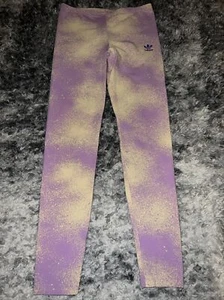 Youth Girls Adidas Sweat Pants Joggers Black Purple Size Large 14-15 Youth - Picture 1 of 4