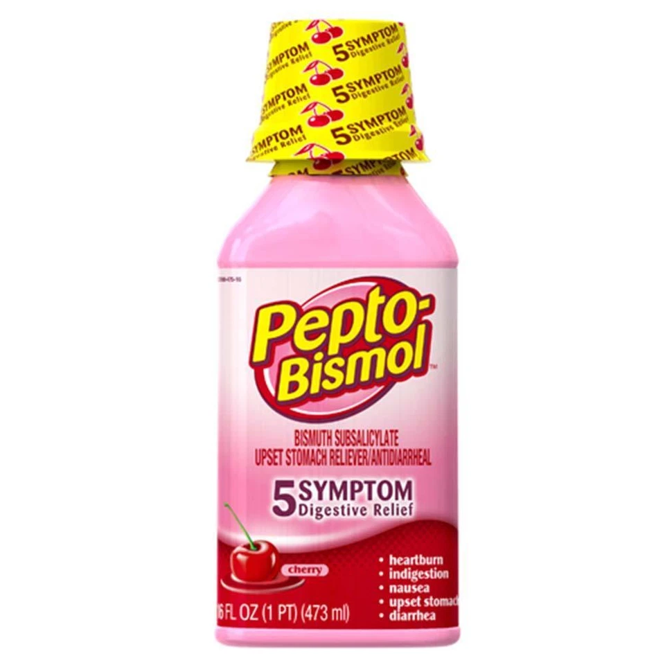 Pepto-Bismol Liquid-Cherry-16oz