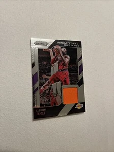2018-19 Prizm Lebron James Game Used Jersey! Cavs Heat Lakers Rare HOF - Picture 1 of 2
