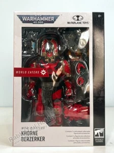MCFARLANE Warhammer 40K World Eaters Khorne Berzerker Actionfigur (US auf Lager) - Bild 1 von 12