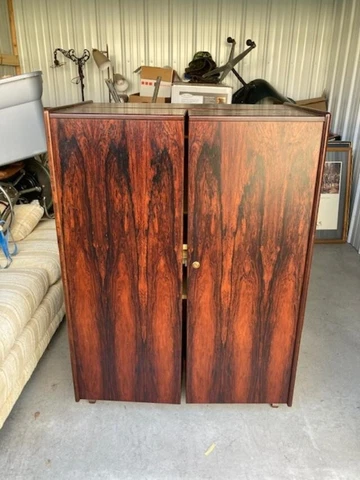 Mummenthaler & Meier Mid Century Rosewood Magic Box Desk Cover