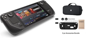 Valve Steam Deck 64GB 256GB 512GB 1TB 2TB LCD OLED Black Handheld Console Gaming - Picture 1 of 11