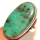 African Turquoise 925 Silver Plated Gemstone Ring US 9 Valentine Gifts GW