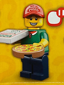 LEGO 71007 Minifigures Series 12 Pizza Delivery Guy New