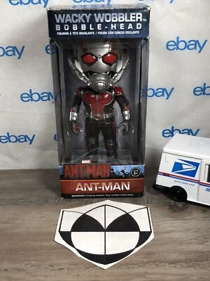 Figura Funko Wacky Wobbler Bobble Head Marvel Ant-Man Ant-Man Foto 1 de 4