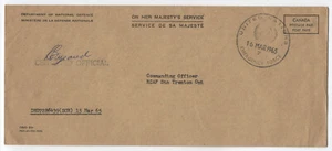 1965 United Nations Emergency Force cover to Canada [y8888] - Picture 1 of 3
