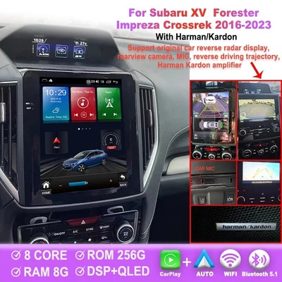 Android Car Radio Stereo for Subaru Forester Crossrek Impreza 2016 - 2023 - Image 1 of 4