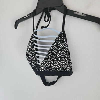 Ambrielle Traje de baño Bikini Top Mujer Mediano Halter Sin espalda Verano Playa Foto 1 de 4