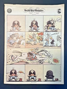 Push Pin Graphic #80, Sept/Oct 1979, Great Heroes Issue, vintage, Seymour Chwast - Foto 1 di 11