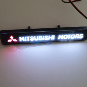 OEM ABS Illuminous Led Car Front Hood Grille Emblem Lights For MITSUBISHI PAJERO