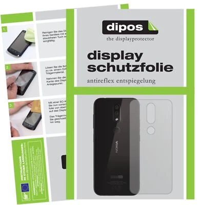 6x Protector Pantalla para Nokia 4.2 Protección Trasera Anti Deslumbramiento Dipos Foto 1 de 4