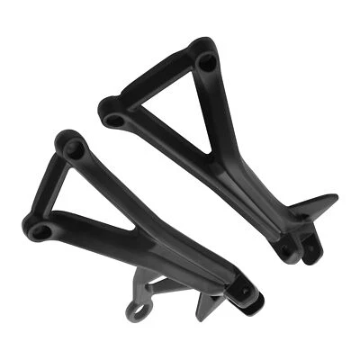 Estriberas de pasajero traseras clavijas soportes aptos para Ducati Monster 1200 2019-21 negro Foto 1 de 4