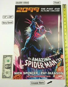 2099 Amazing Spider-Man / INCOMING! 13 x 20 Poster 2019 NYCC Thor Venom VG - Picture 1 of 6