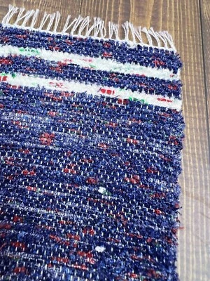 1:12 Scale Miniature Artisan Handwoven Rug in South-West Style - Image 1 of 4
