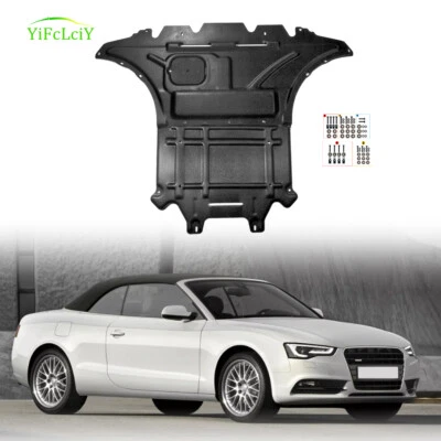 2Pcs For Audi A5 S5 2009-2017 Under Engine Splash Guards Front Engine Mud Flaps Foto 1 de 4