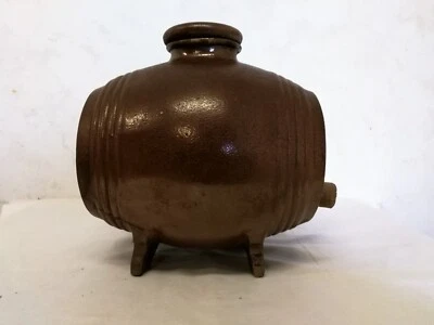 Vinaigrier Ancien En Grès - Photo 1/4