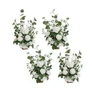 Ling's Moment 17.5" Tall Standing Artificial Flowers Arrangements 4 pcs Weddi... - Picture 1 of 8
