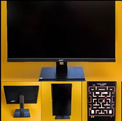 Acer B276HL 27" Widescreen LED Swivel Monitor VGA DVI DisplayPort 1920x1080 - Image 1 of 4