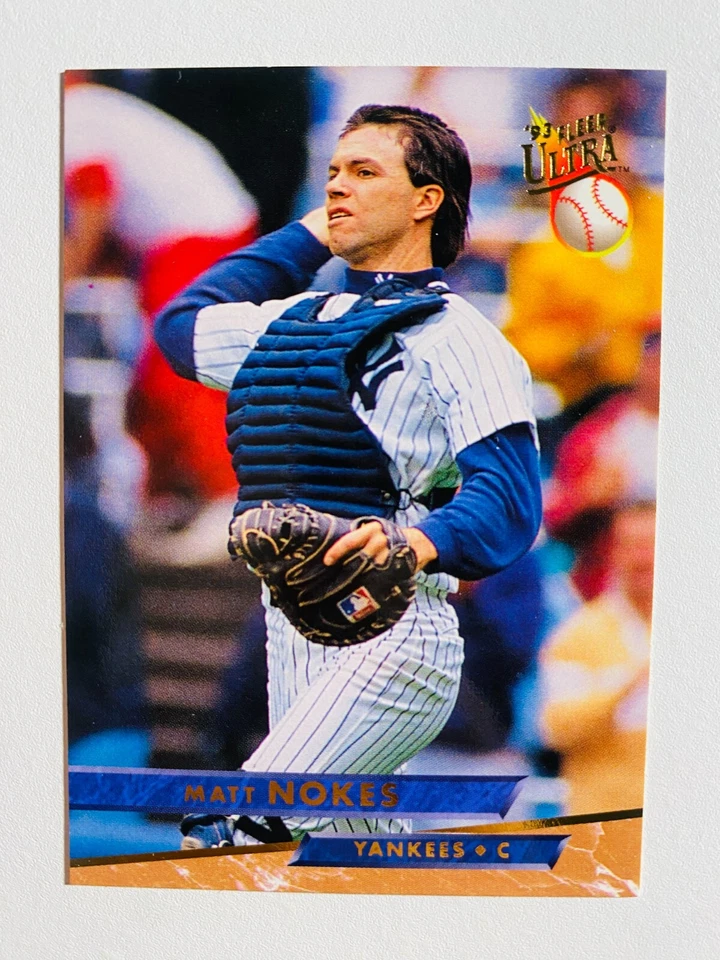 1993 FLEER ULTRA #247 MATT NOKES NM-MT MLB BASEBALL CARD - Image 1 of 1