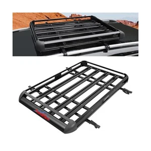 Ruedamann Roof Rack Basket, 63" x 39" x 5" Large Size Aluminium Roof Rack, 17... - Picture 1 of 6