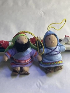 Hallmark Kids Keepsakes Plush Navity Stuffed Plush Christmas Ornaments - Picture 1 of 9